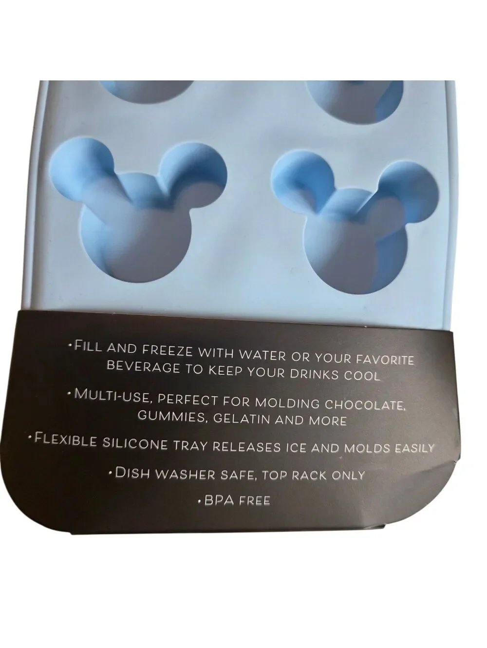 Disney Mickey Mouse Silicone Ice Cube Tray Mold